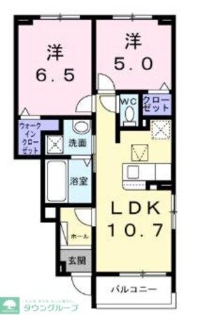 メゾン カルムの物件間取画像